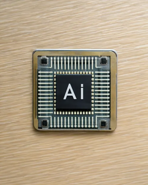 Artificial Intelligence Chip FREE Stock Photo, AI,  microchip,  technology picture