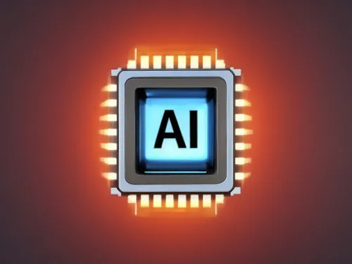 Artificial Intelligence Chip FREE Stock Photo, AI,  technology,  chip picture