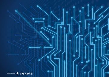 Free Blue Tech Lines Wallpaper stock image to download Blue Tech Lines Wallpaper FREE Stock Vector, circuit, ai technology, illustration picture