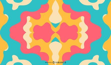 Curvy Shapes Abstract Wallpaper FREE Stock Vector, modern, wallpaper, background abstract picture