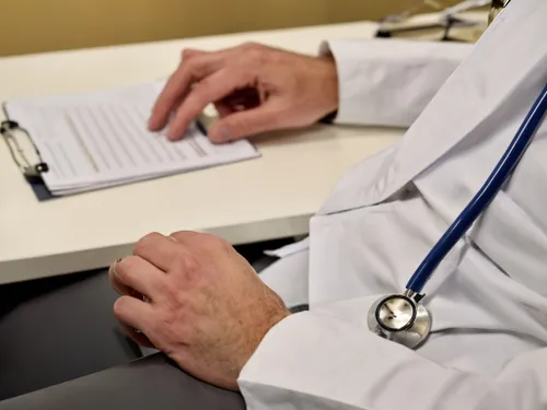 Doctor at Work FREE Stock Photo, doctor,  stethoscope,  healthcare picture