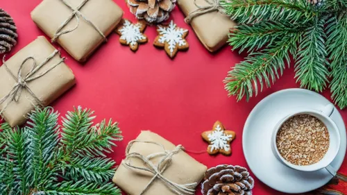 Festive Christmas Treats FREE Stock Photo, treats, christmas, wallpaper picture