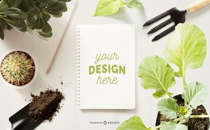 Free Garden paper mock-up comp stock image to download Garden paper mock-up comp FREE Stock Psd, page-mockup, paper, psd-mockup picture