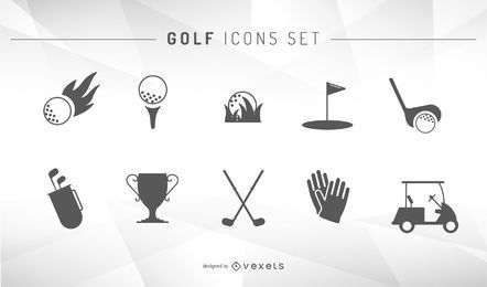 Golf Collection Icons FREE Stock Icon, golf, icon, set picture
