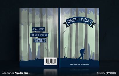 Free Hiking Woodland Book Jacket stock image to download Hiking Woodland Book Jacket FREE Stock Psd, hiking, book-cover, forest picture
