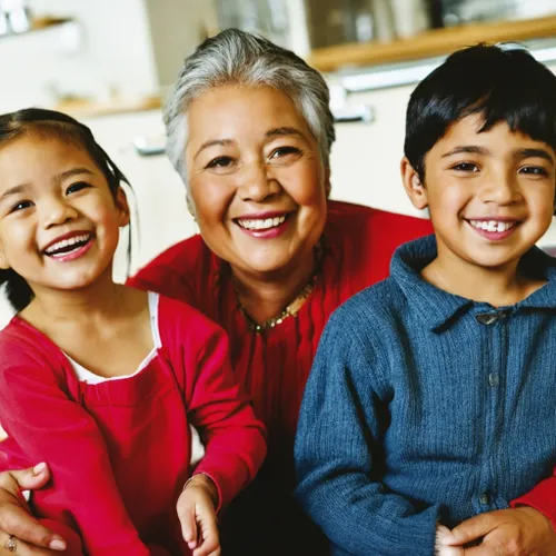 Free Joyful Family Moment stock image to download Joyful Family Moment FREE Stock Photo, smiles, family at home, close-up picture