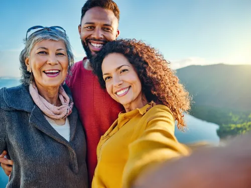 Free Joyful Family Selfie stock image to download Joyful Family Selfie FREE Stock Photo, friendship, photography, scenic picture
