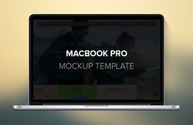 Free Macbook Pro Mockup Template stock image to download Macbook Pro Mockup Template FREE Stock Psd, themes, business and finance, technology picture