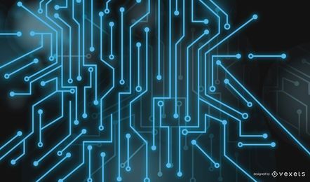 Free Neon Tech Circuit Wallpaper stock image to download Neon Tech Circuit Wallpaper FREE Stock Vector, circuit, computer, wallpaper picture