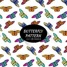 Free Vibrant butterfly design pattern stock image to download Vibrant butterfly design pattern FREE Stock Vector, insect, patterns, spring picture