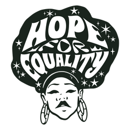 Free Equal Hope Stroke Design stock image to download Equal Hope Stroke Design FREE Stock Vector, black-history-month, filled-stroke, february picture