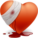heart-bandaged FREE Stock Icon, bandaged, happy valentines day, love picture